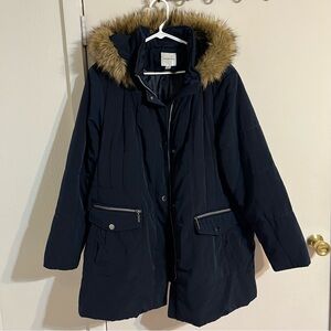 Croft & Barrow women’s parka jacket size 3x
